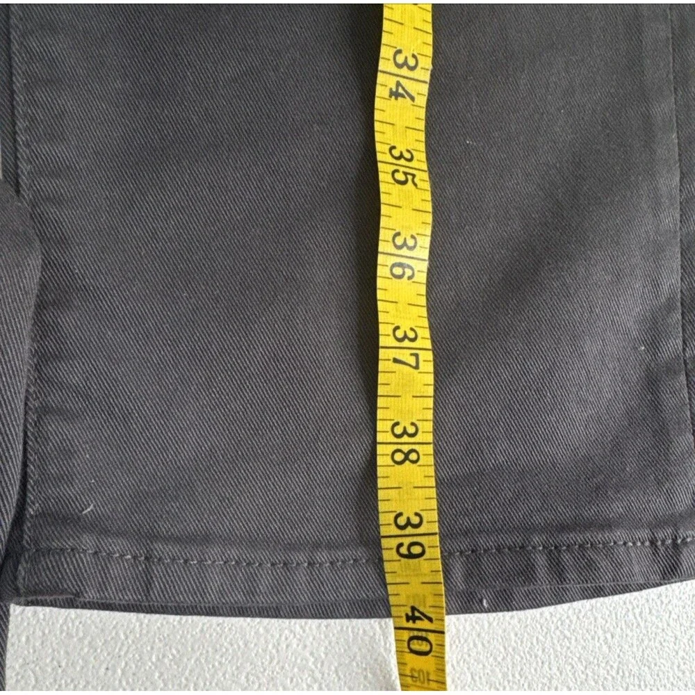 Buffalo David Bitton Straight Six Gray Jeans 34x30